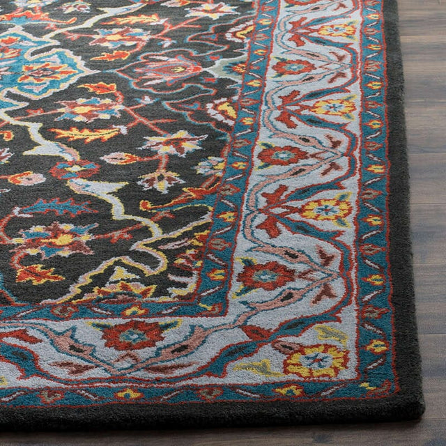 Safavieh Heritage Hg737A Charcoal / Ivory Rugs - Safavieh - hg737a - 2