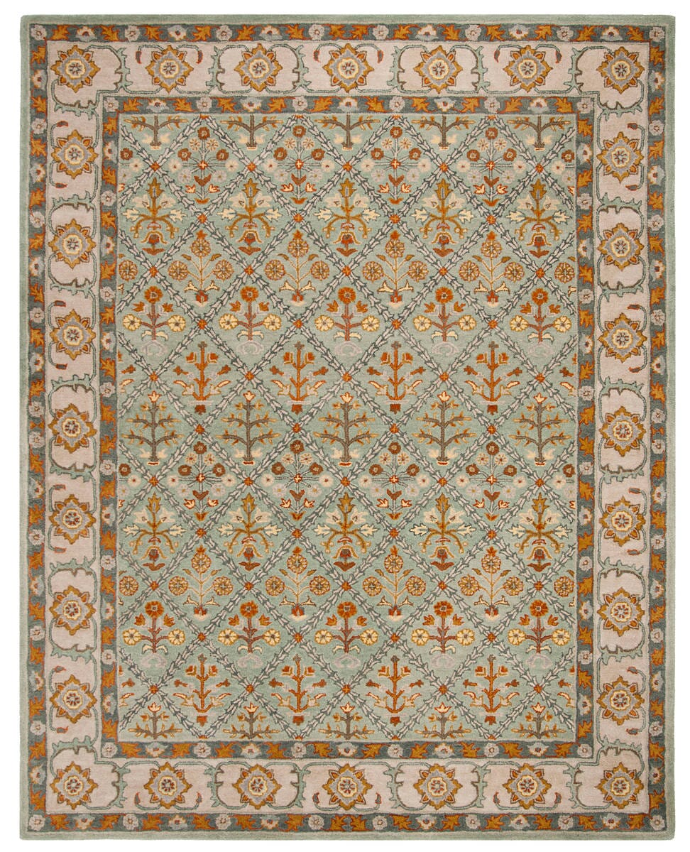 Safavieh Heritage Hg738A Cream / Blue Rugs - Safavieh - hg738a - 6r