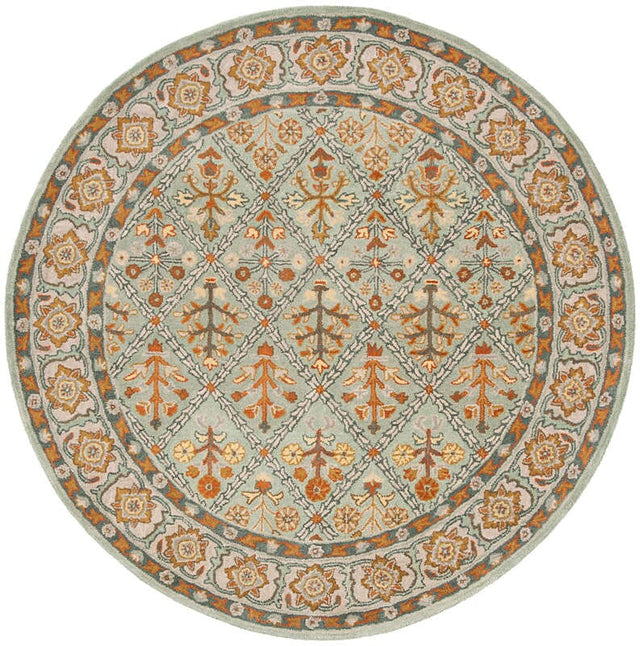 Safavieh Heritage Hg738A Cream / Blue Rugs - Safavieh - hg738a - 6r