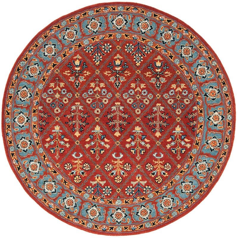 Safavieh Heritage Hg738Q Red / Blue Rugs - Safavieh - hg738q - 6r