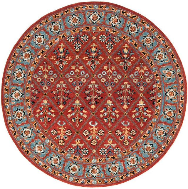 Safavieh Heritage Hg738Q Red / Blue Rugs - Safavieh - hg738q - 6r