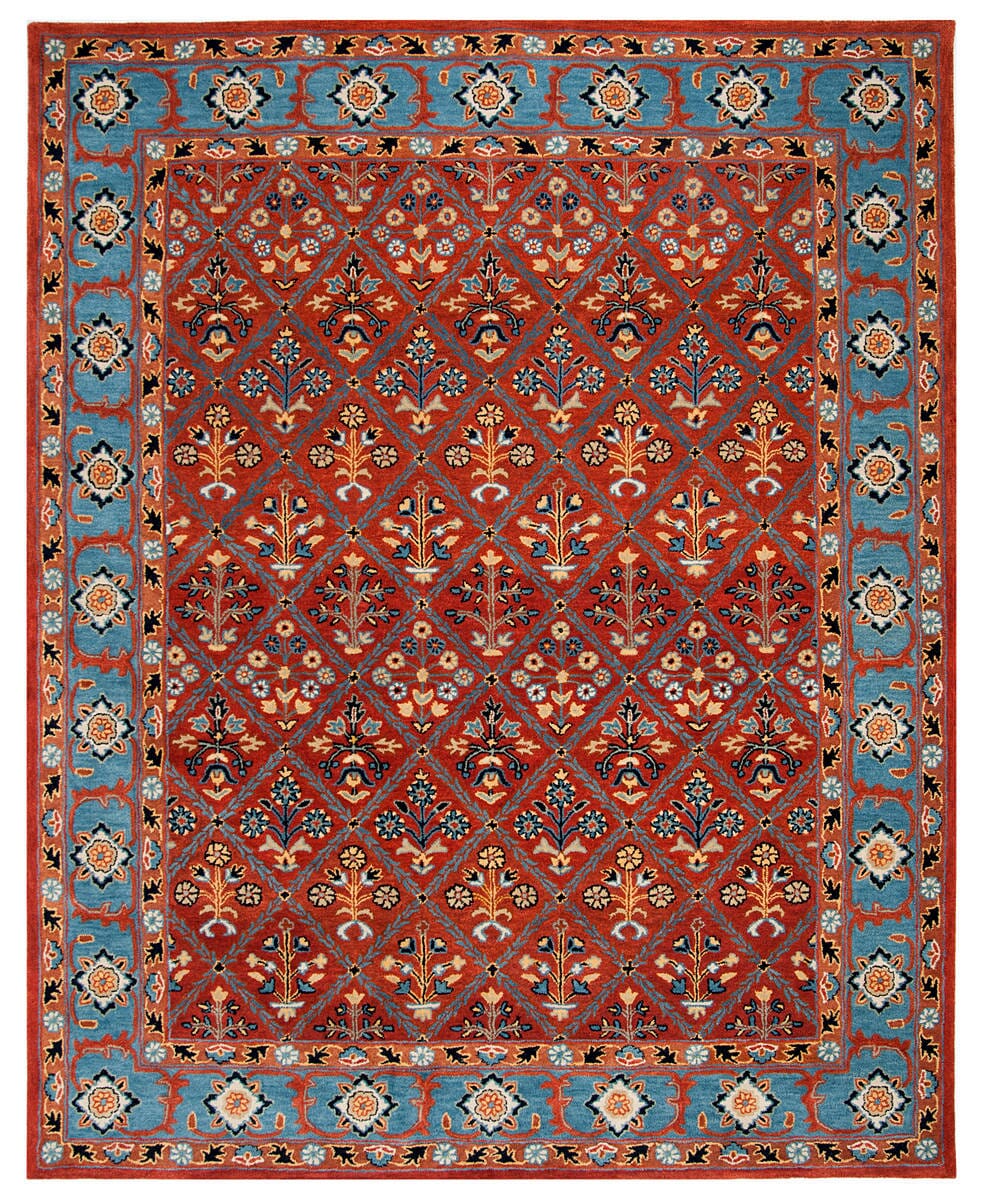 Safavieh Heritage Hg738Q Red / Blue Rugs - Safavieh - hg738q - 6r