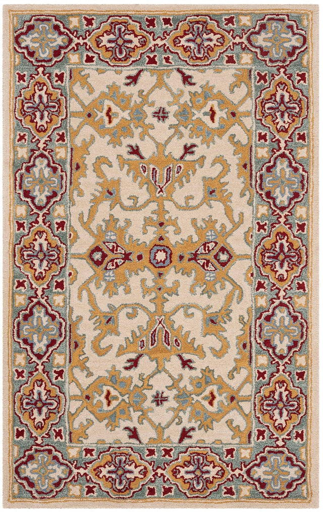 Safavieh Heritage Hg739A Ivory / Blue Rugs - Safavieh - hg739a - 6r