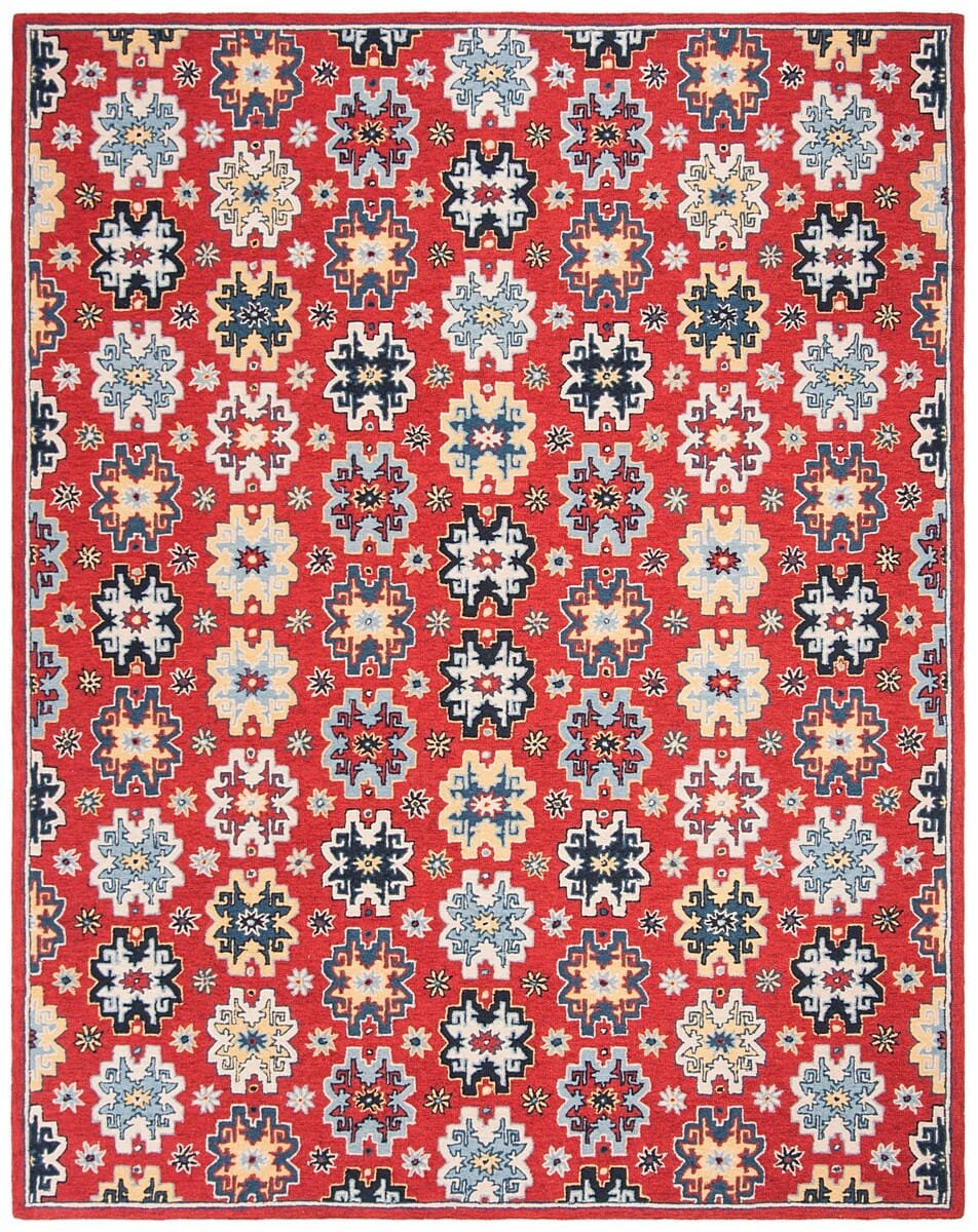 Safavieh Heritage Hg746Q Red / Blue Rugs - Safavieh - hg746q - 3