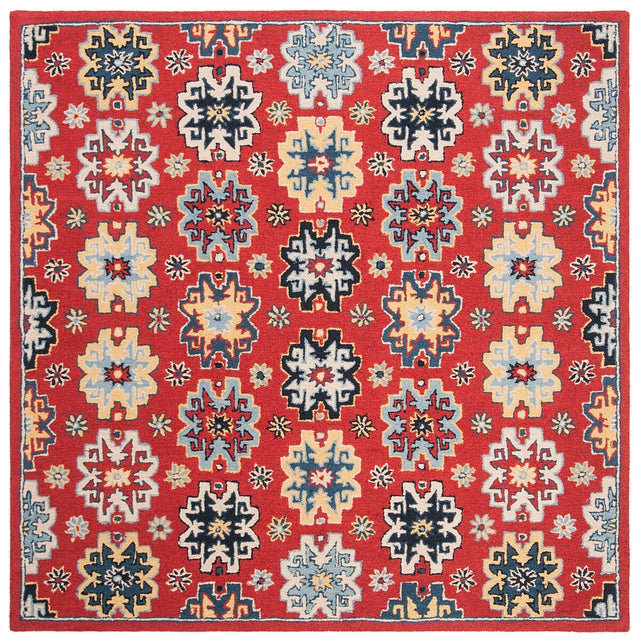 Safavieh Heritage Hg746Q Red / Blue Rugs - Safavieh - hg746q - 6sq