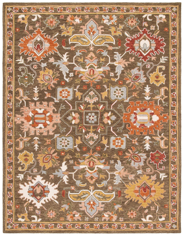 Safavieh Heritage Hg748T Brown/Green Rugs - Safavieh - hg748t - 6r