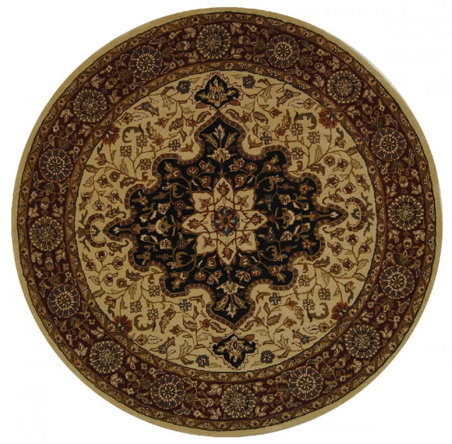 Safavieh Heritage hg760a Ivory / Red Rugs - Safavieh - hg760a - 6r