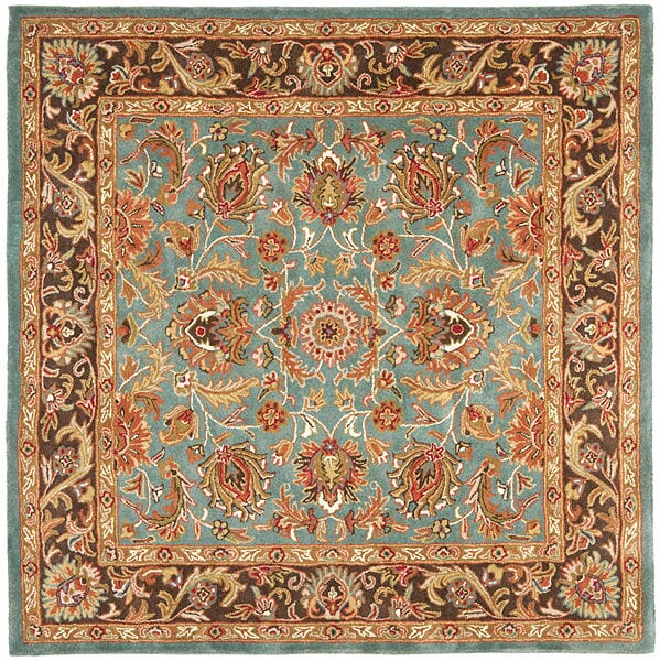Safavieh Heritage hg812b Blue / Brown Rugs - Safavieh - hg812b - 6sq