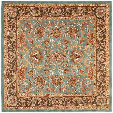 Safavieh Heritage hg812b Blue / Brown Rugs - Safavieh - hg812b - 6sq