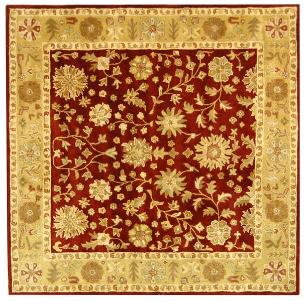 Safavieh Heritage hg813a Red / Gold Rugs - Safavieh - hg813a - 6sq
