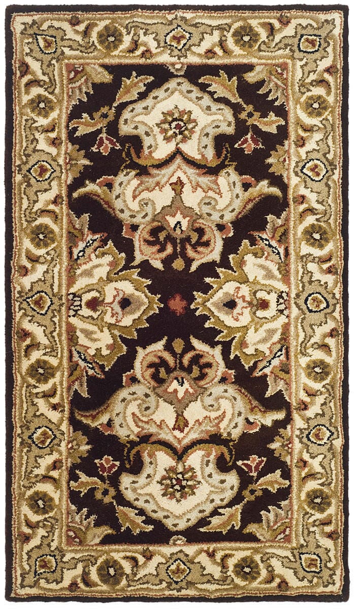 Safavieh Heritage hg817b Espresso / Ivory Rugs - Safavieh - hg817b - 5ov