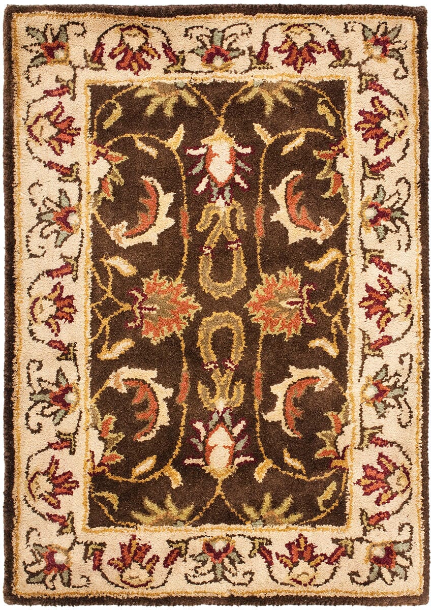 Safavieh Heritage Hg818A Brown / Beige Rugs - Safavieh - hg818a - 6r