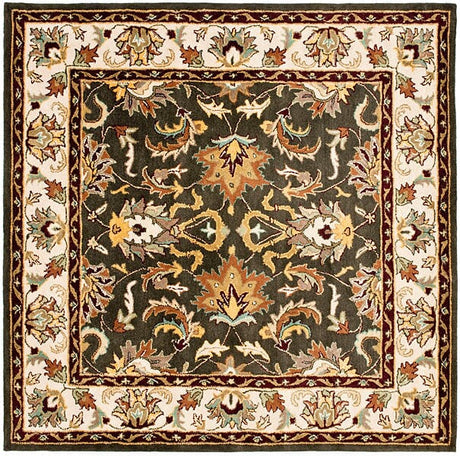 Safavieh Heritage Hg819A Black / Ivory Rugs - Safavieh - hg819a - 6sq