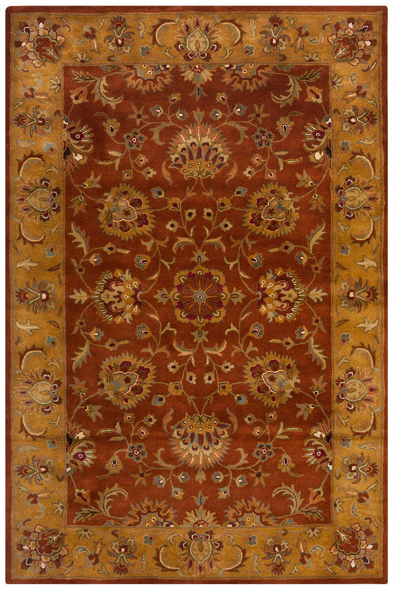 Safavieh Heritage Hg820A Red / Natural Rugs - Safavieh - hg820a - 2