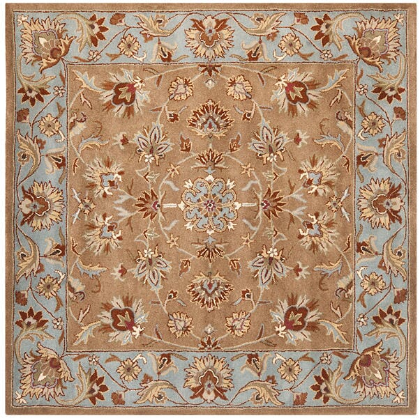 Safavieh Heritage Hg821A Beige / Blue Rugs - Safavieh - hg821a - 6sq