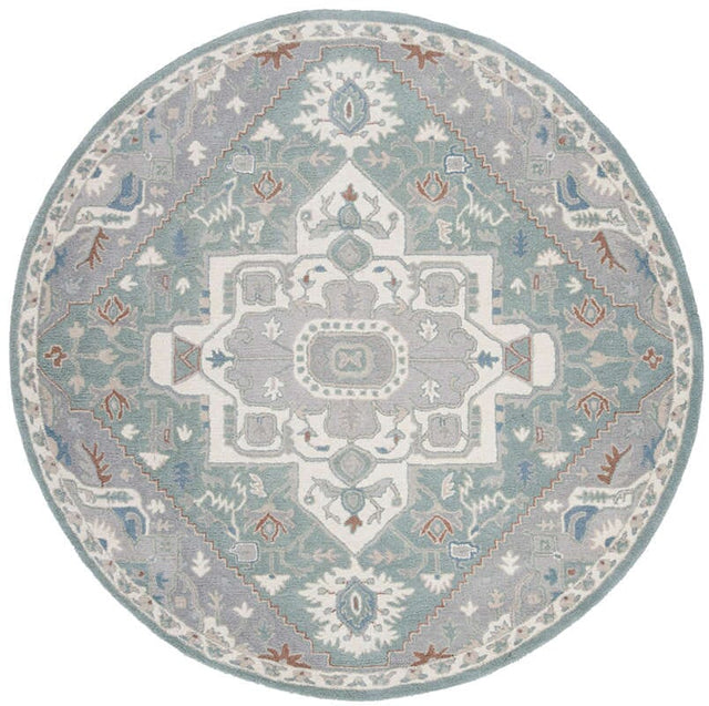 Safavieh Heritage Hg823A Blue / Ivory Rugs - Safavieh - hg823a - 6r