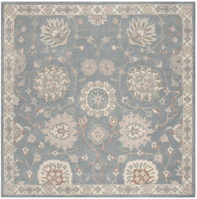 Safavieh Heritage Hg824A Grey / Ivory Rugs - Safavieh - hg824a - 6sq