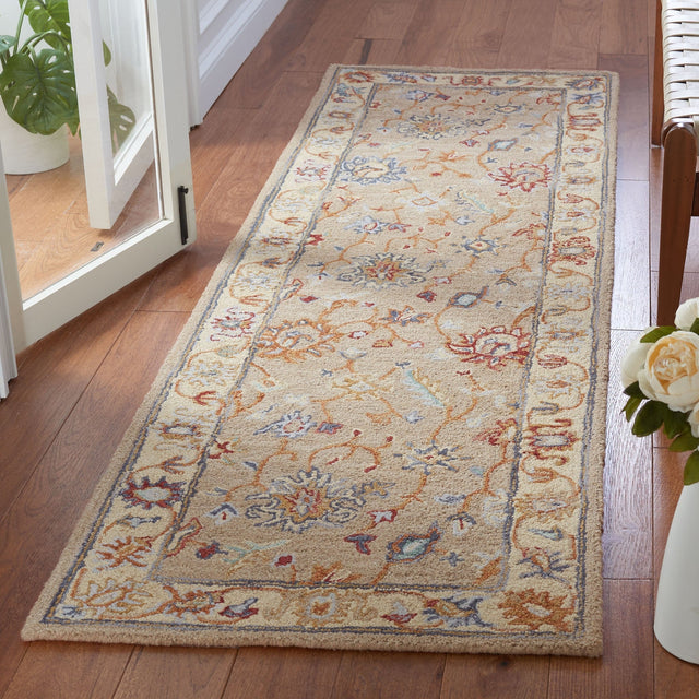 Safavieh Heritage Hg825A Brown/Beige Rugs - Safavieh - hg825a - 6r