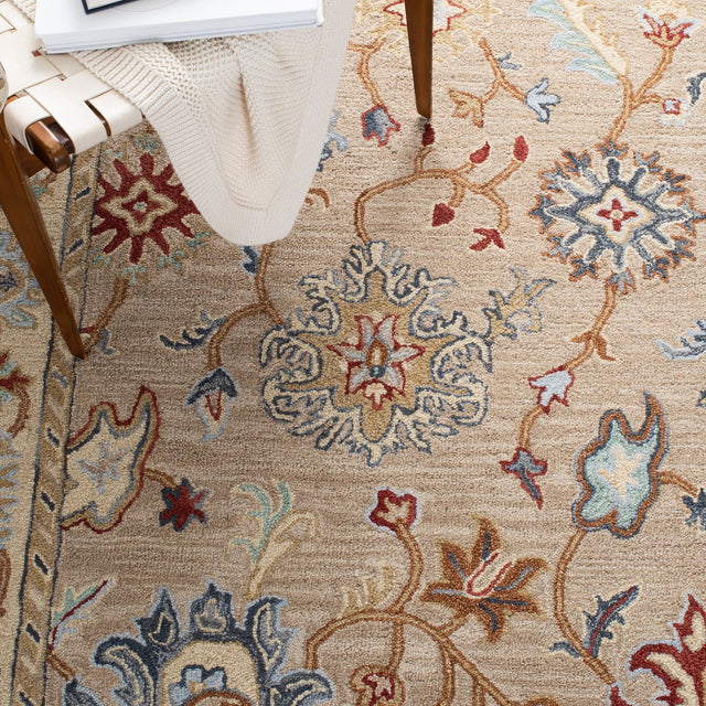 Safavieh Heritage Hg825A Brown/Beige Rugs - Safavieh - hg825a - 6r