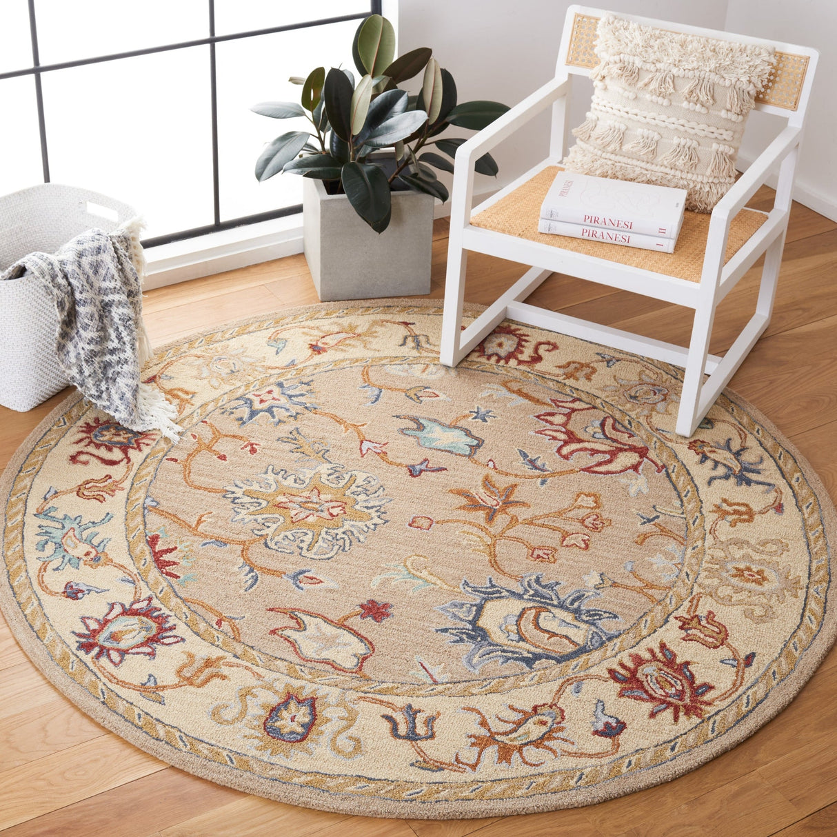 Safavieh Heritage Hg825A Brown/Beige Rugs - Safavieh - hg825a - 6r