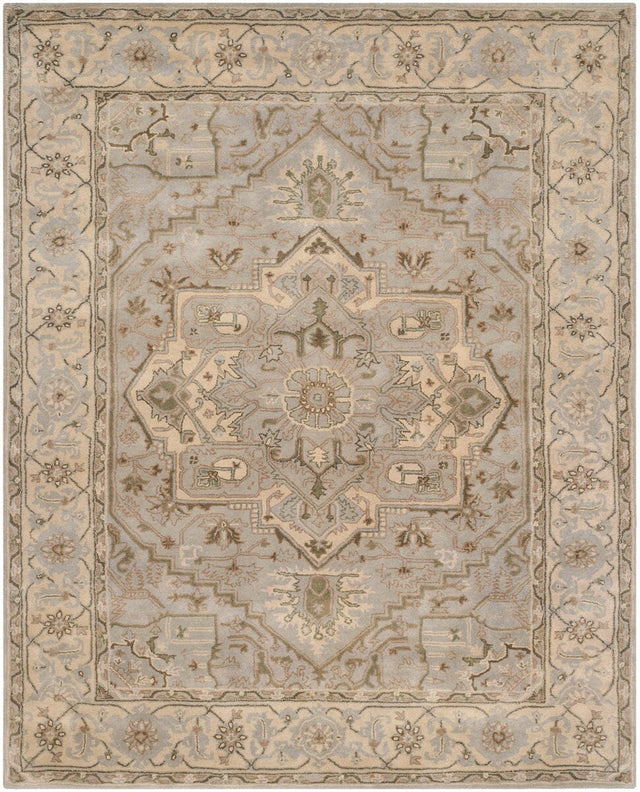 Safavieh Heritage Hg866A Beige / Grey Rugs - Safavieh - hg866a - 2