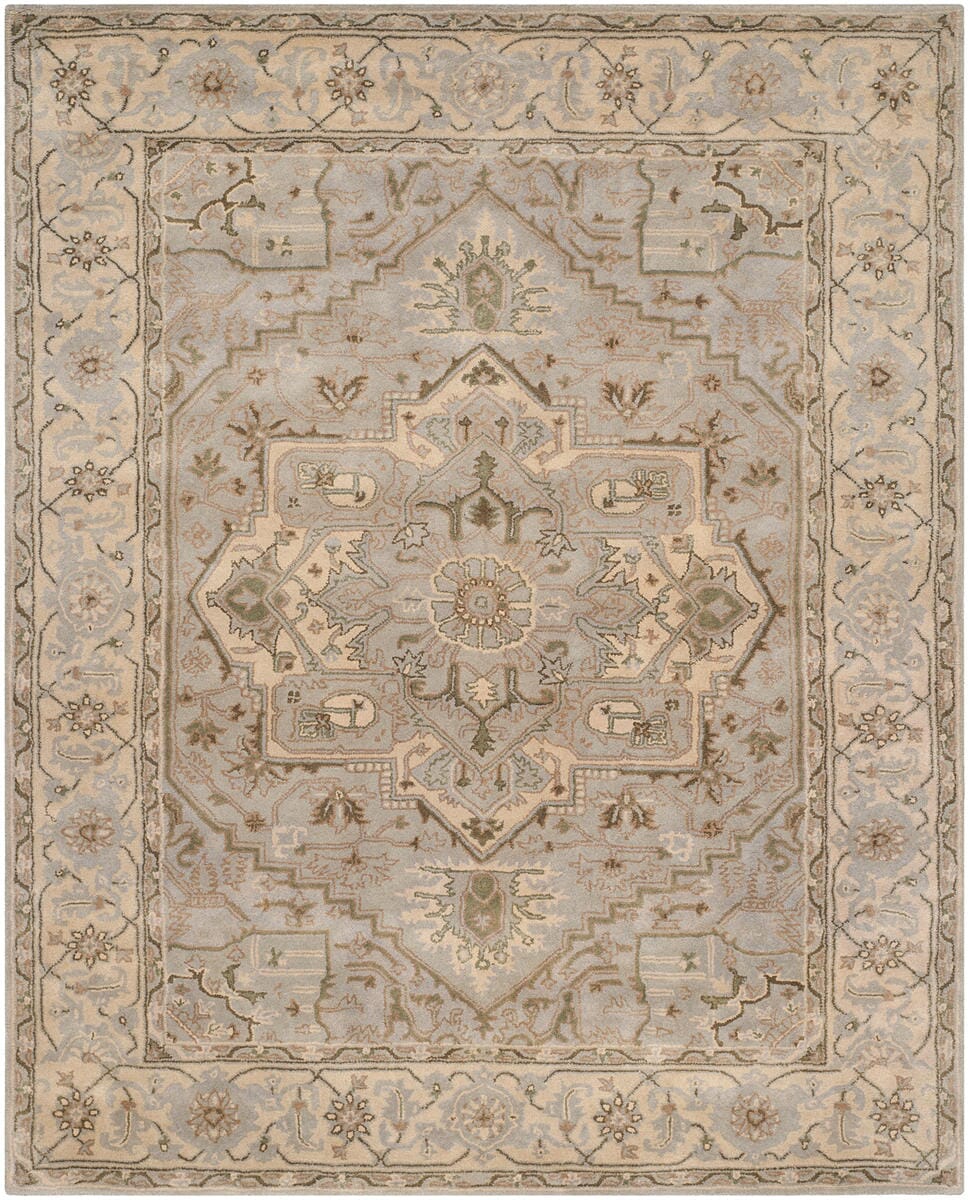 Safavieh Heritage Hg866A Beige / Grey Rugs - Safavieh - hg866a - 2