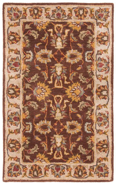 Safavieh Heritage hg912a Brown / Ivory Rugs - Safavieh - hg912a - 3