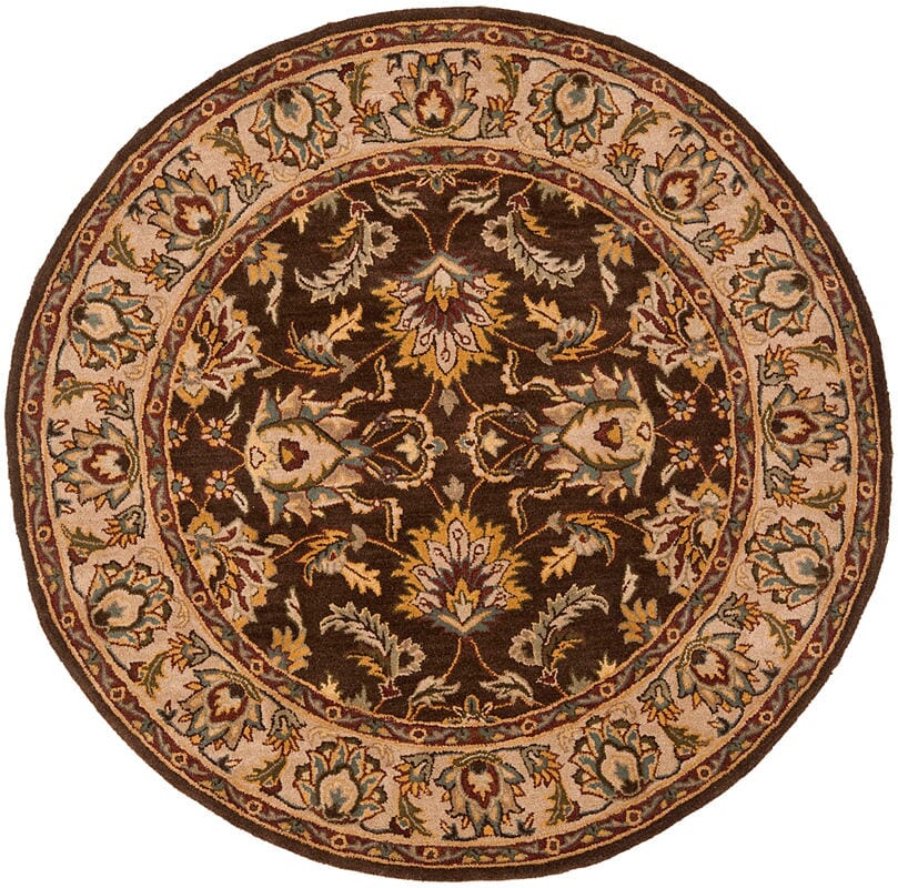 Safavieh Heritage hg912a Brown / Ivory Rugs - Safavieh - hg912a - 4r