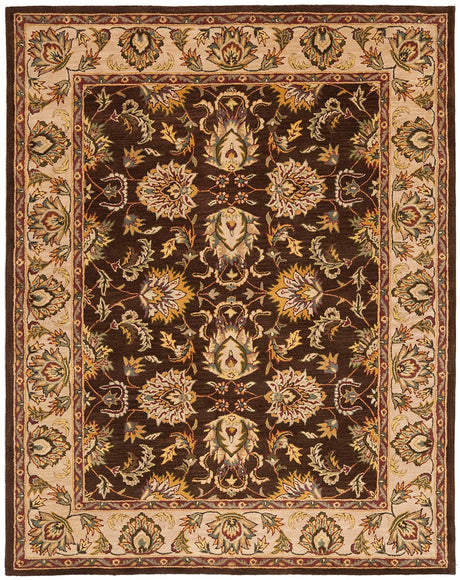 Safavieh Heritage hg912a Brown / Ivory Rugs - Safavieh - hg912a - 4r