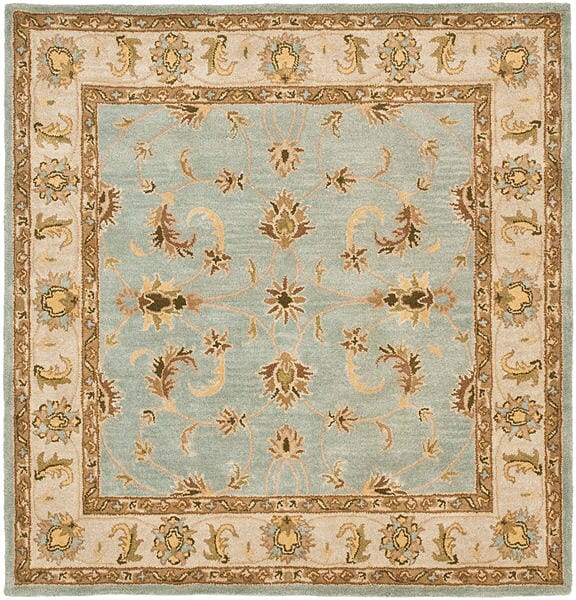 Safavieh Heritage Hg913A Light Blue / Beige Rugs - Safavieh - hg913a - 4sq