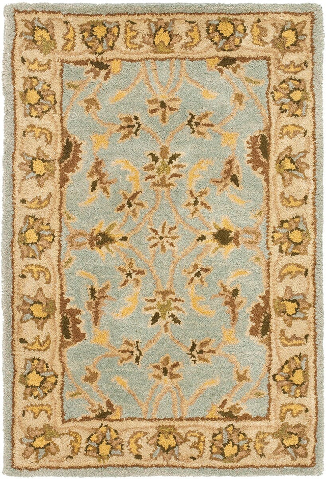 Safavieh Heritage Hg913A Light Blue / Beige Rugs - Safavieh - hg913a - 5ov