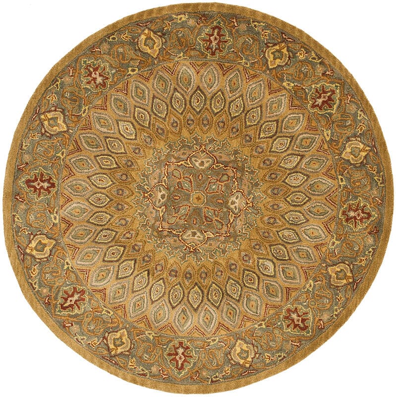 Safavieh Heritage Hg914A Light Brown / Grey Rugs - Safavieh - hg914a - 4r