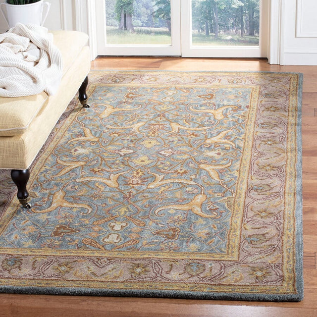 Safavieh Heritage Hg915A Blue / Beige Rugs - Safavieh - hg915a - 2
