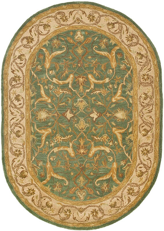 Safavieh Heritage Hg915A Blue / Beige Rugs - Safavieh - hg915a - 5ov