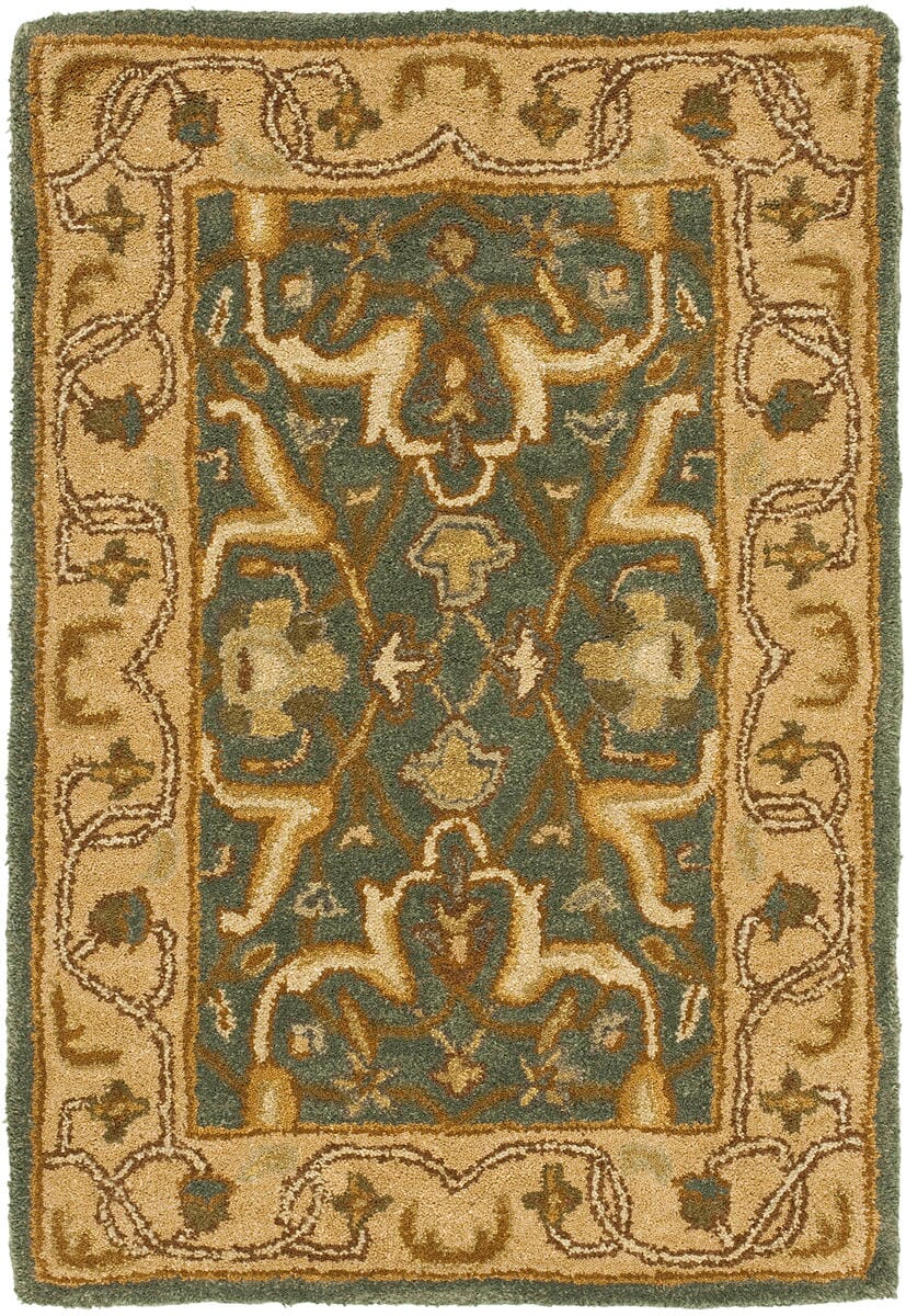 Safavieh Heritage Hg915A Blue / Beige Rugs - Safavieh - hg915a - 5ov
