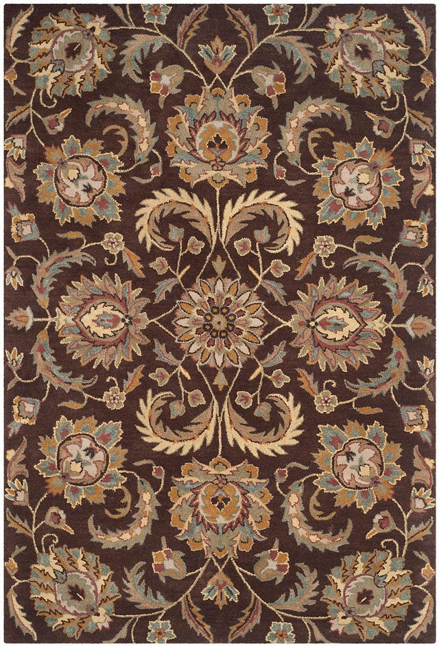 Safavieh Heritage Hg921A Brown / Gold Rugs - Safavieh - hg921a - 2