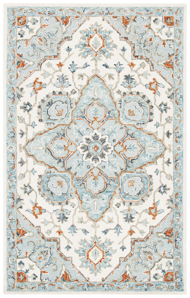 Safavieh Heritage Hg922A Ivory/Blue Rugs - Safavieh - hg922a - 3