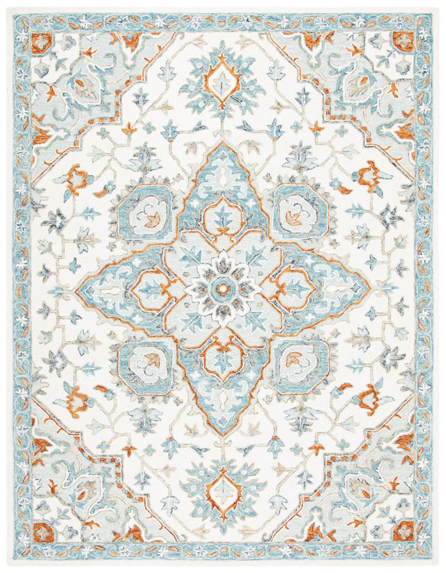 Safavieh Heritage Hg922A Ivory/Blue Rugs - Safavieh - hg922a - 6r