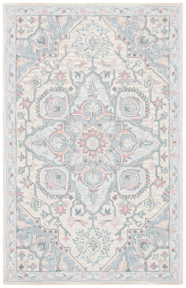 Safavieh Heritage Hg922B Beige/Blue Rugs - Safavieh - hg922b - 3