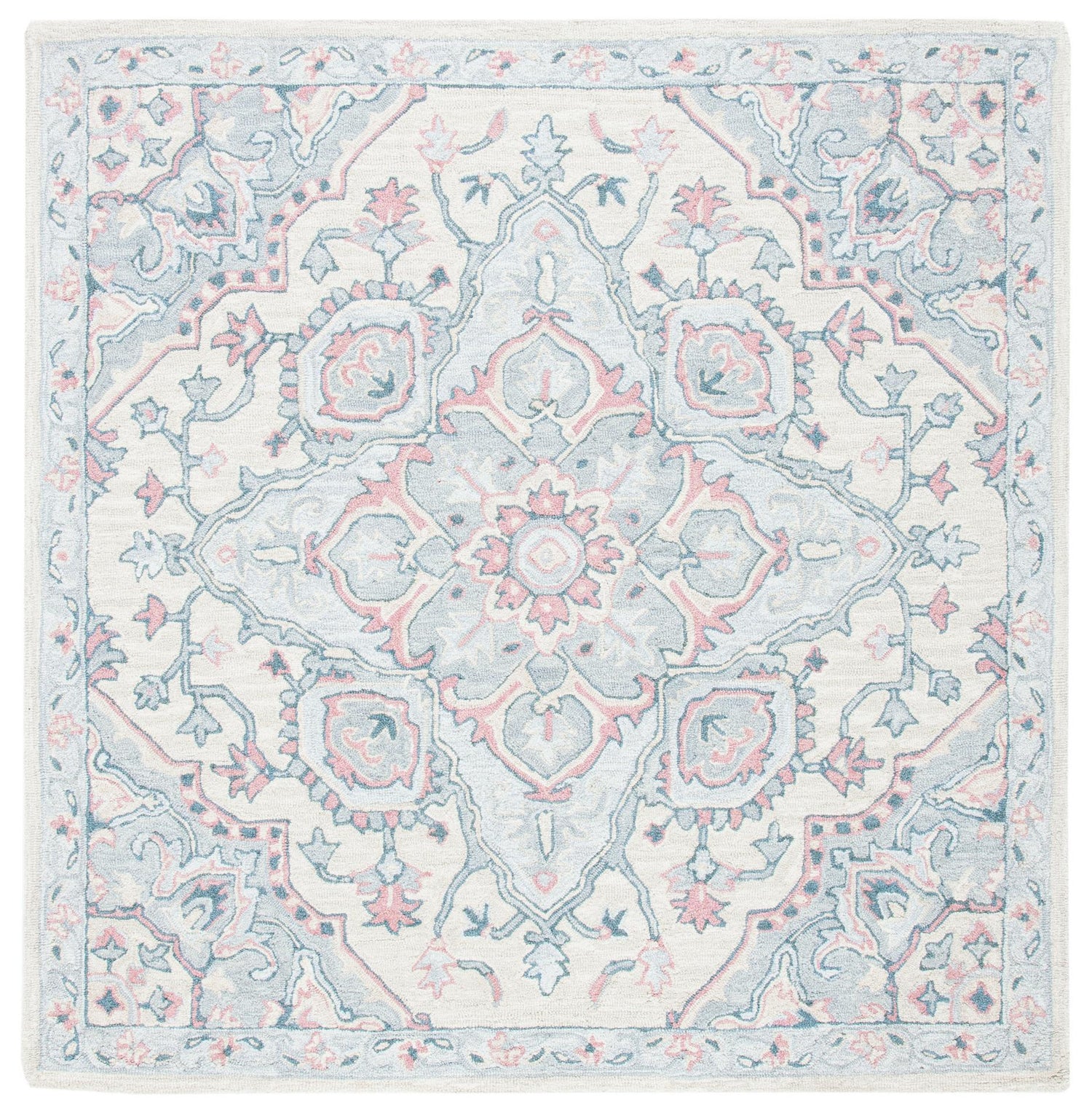 Safavieh Heritage Hg922B Beige/Blue Rugs - Safavieh - hg922b - 6sq