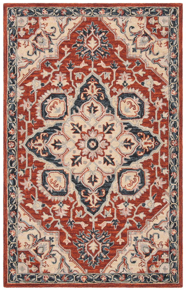 Safavieh Heritage Hg922Q Red/Black Rugs - Safavieh - hg922q - 3
