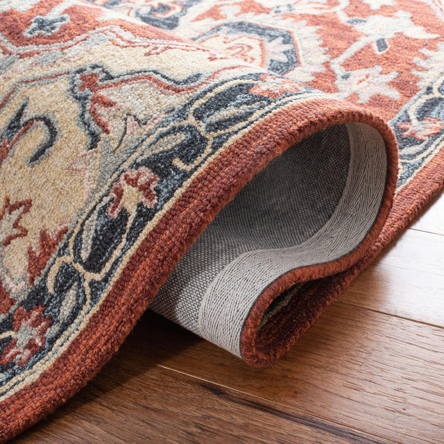 Safavieh Heritage Hg922Q Red/Black Rugs - Safavieh - hg922q - 6r