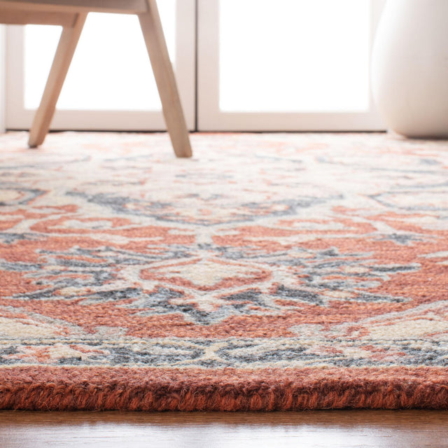 Safavieh Heritage Hg922Q Red/Black Rugs - Safavieh - hg922q - 6r