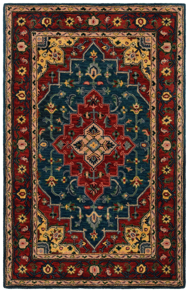 Safavieh Heritage Hg923M Blue/Red Rugs - Safavieh - hg923m - 3