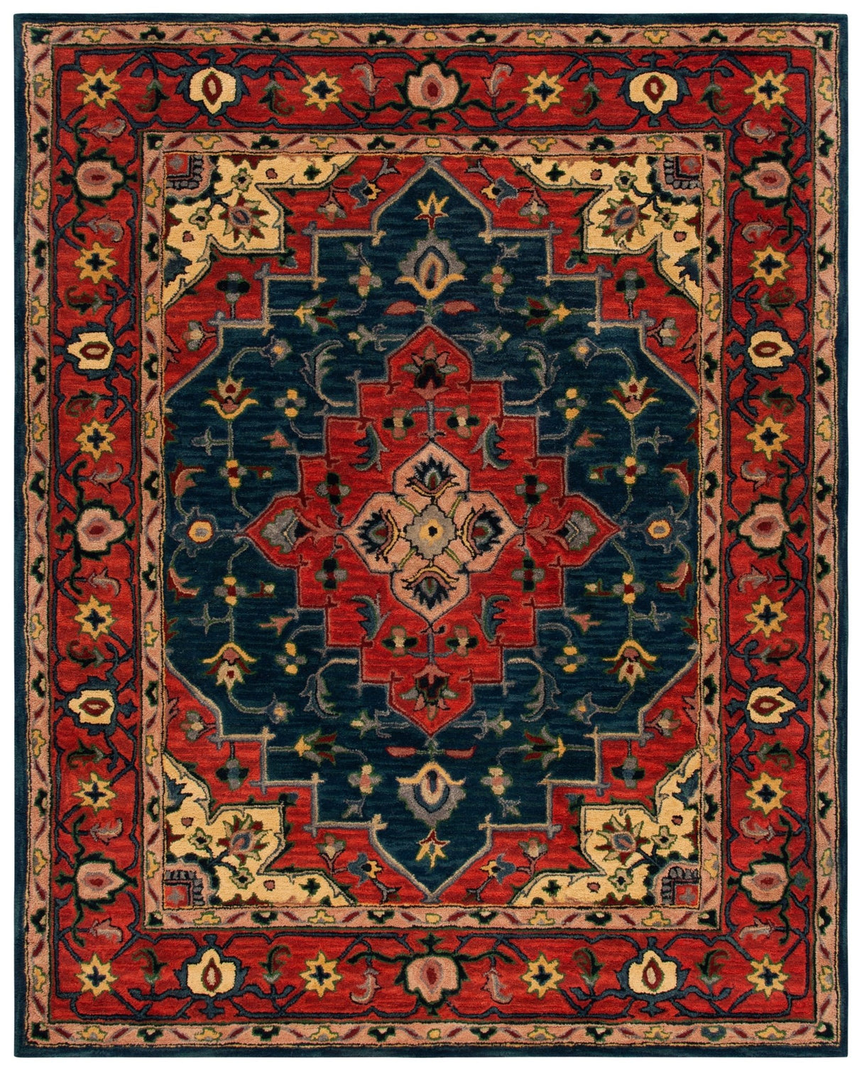 Safavieh Heritage Hg923M Blue/Red Rugs - Safavieh - hg923m - 6r