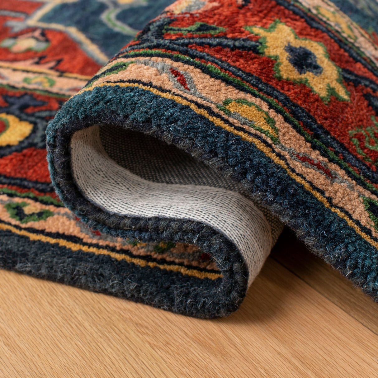 Safavieh Heritage Hg923M Blue/Red Rugs - Safavieh - hg923m - 6r