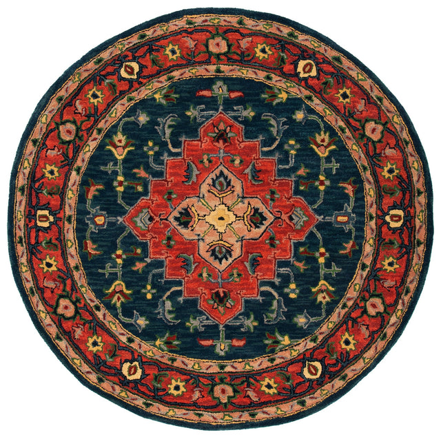 Safavieh Heritage Hg923M Blue/Red Rugs - Safavieh - hg923m - 6r