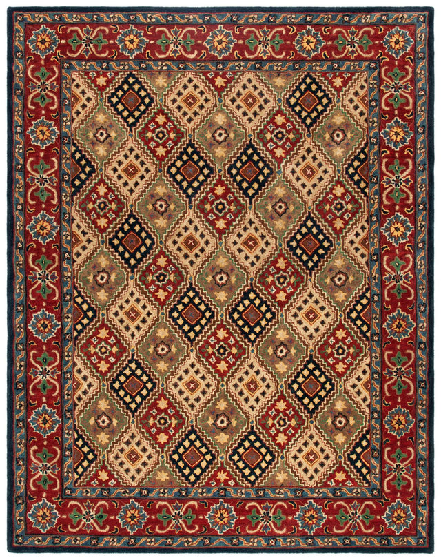 Safavieh Heritage Hg927Q Red/Beige Rugs - Safavieh - hg927q - 6r