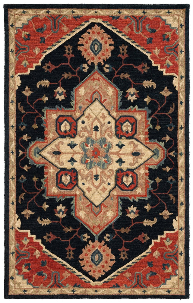 Safavieh Heritage Hg929N Navy/Red Rug - Safavieh - hg929n - 3