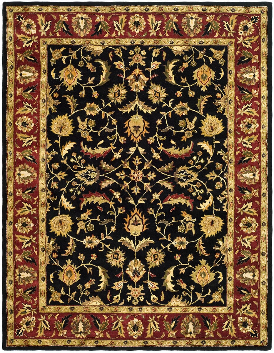 Safavieh Heritage hg953a Black / Red Rugs - Safavieh - hg953a - 4r